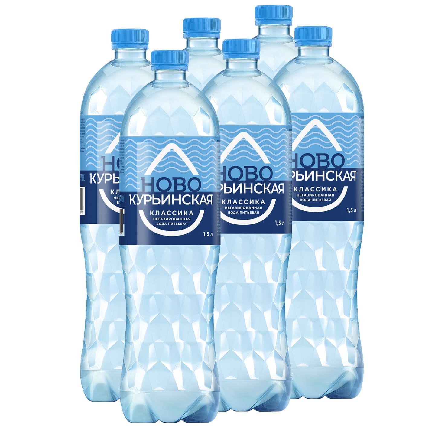 Вода Новокурьинская Классика 1,5 л (6 шт/уп)