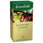 Чай черный Greenfield  Barberry Garden, 25 пак.
